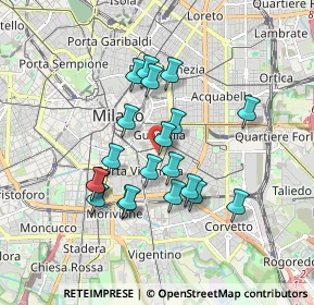 Mappa Via Curtatone, 20100 Milano MI, Italia (1.506)