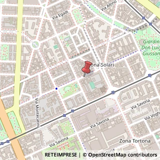 Mappa Via Cola di Rienzo, 7, 20144 Milano, Milano (Lombardia)