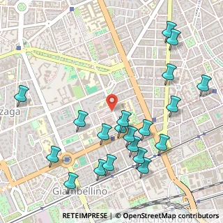 Mappa Via Giovanni Gioacchino Winckelmann, 20146 Milano MI, Italia (0.6005)