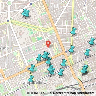 Mappa Via Giovanni Gioacchino Winckelmann, 20146 Milano MI, Italia (0.706)