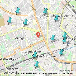 Mappa Via Giovanni Gioacchino Winckelmann, 20146 Milano MI, Italia (1.39667)