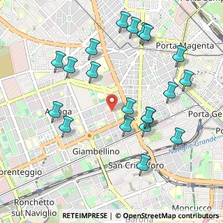 Mappa Via Giovanni Gioacchino Winckelmann, 20146 Milano MI, Italia (1.0955)