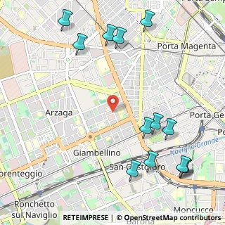 Mappa Via Giovanni Gioacchino Winckelmann, 20146 Milano MI, Italia (1.38923)