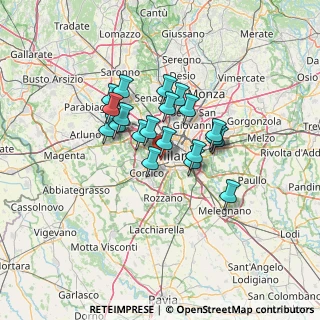 Mappa Via Giovanni Gioacchino Winckelmann, 20146 Milano MI, Italia (9.753)