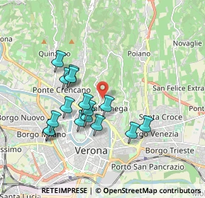 Mappa 37128 Verona VR, Italia (1.68188)