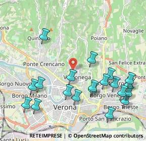 Mappa 37128 Verona VR, Italia (2.3685)