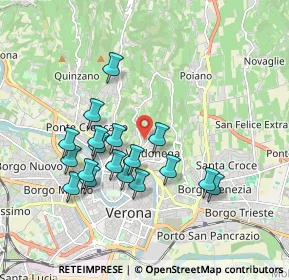 Mappa 37128 Verona VR, Italia (1.71889)