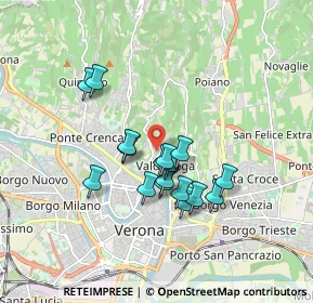 Mappa 37128 Verona VR, Italia (1.39824)