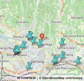 Mappa 37128 Verona VR, Italia (2.28333)