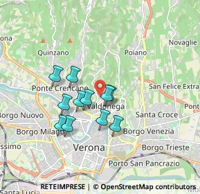 Mappa 37128 Verona VR, Italia (1.35)