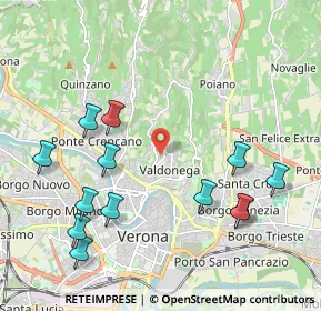 Mappa 37128 Verona VR, Italia (2.34462)