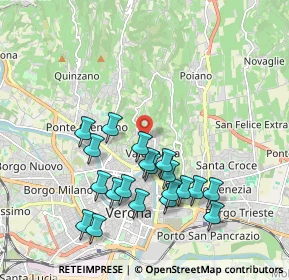 Mappa 37128 Verona VR, Italia (1.9165)