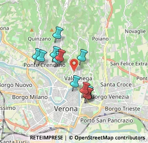 Mappa 37128 Verona VR, Italia (1.42417)