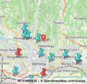 Mappa 37128 Verona VR, Italia (2.51923)