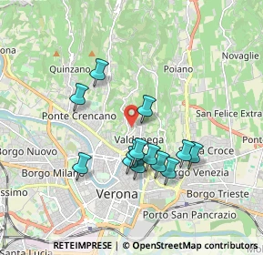 Mappa 37128 Verona VR, Italia (1.56154)