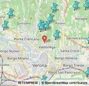 Mappa 37128 Verona VR, Italia (2.83385)