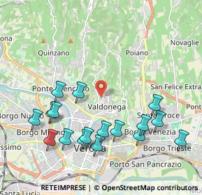 Mappa 37128 Verona VR, Italia (2.25706)