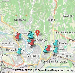 Mappa 37128 Verona VR, Italia (1.74231)