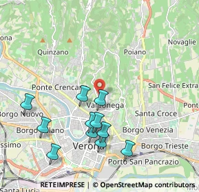 Mappa 37128 Verona VR, Italia (2.04545)