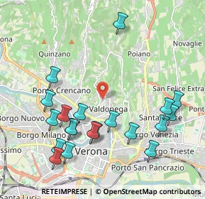 Mappa 37128 Verona VR, Italia (2.281)
