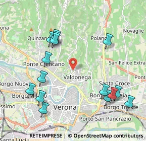 Mappa 37128 Verona VR, Italia (2.302)
