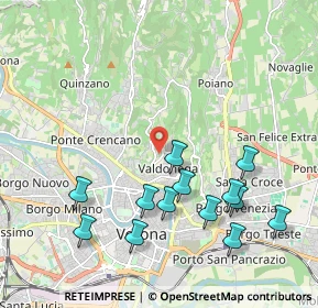 Mappa 37128 Verona VR, Italia (2.19846)