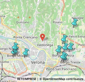 Mappa 37128 Verona VR, Italia (2.53636)