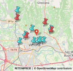 Mappa 37128 Verona VR, Italia (3.00615)