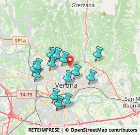 Mappa 37128 Verona VR, Italia (3.17688)