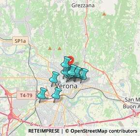 Mappa 37128 Verona VR, Italia (2.23545)