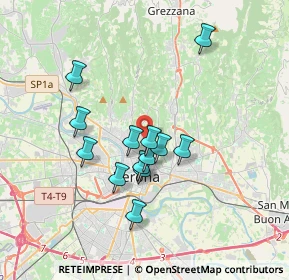 Mappa 37128 Verona VR, Italia (2.95923)