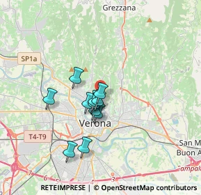 Mappa 37128 Verona VR, Italia (2.52091)