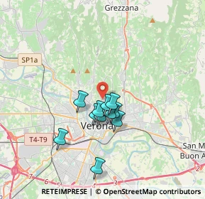 Mappa 37128 Verona VR, Italia (2.62364)