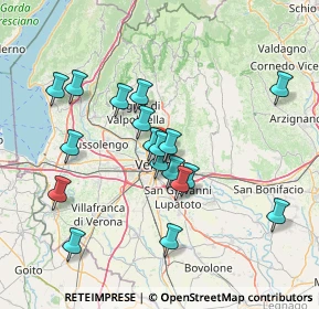Mappa 37128 Verona VR, Italia (13.73444)