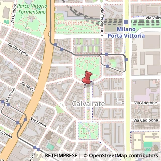 Mappa Via Laura Ciceri Visconti,  4, 20137 Milano, Milano (Lombardia)