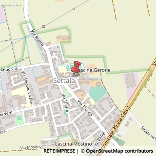 Mappa Piazza Vittorio Veneto, 19, 20090 Settala, Milano (Lombardia)