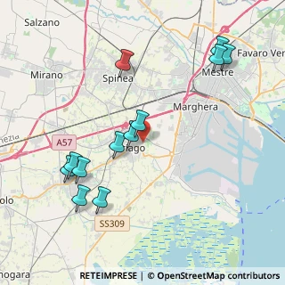 Mappa Via Don Gedeone Zorzi, 30176 Venezia VE, Italia (4.37)