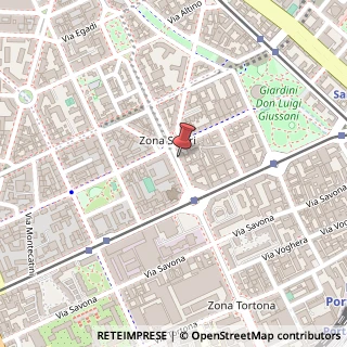 Mappa Via Bergognone, 3, 20144 Milano, Milano (Lombardia)