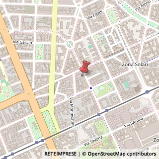 Mappa Via Stendhal, 59, 20144 Milano, Milano (Lombardia)