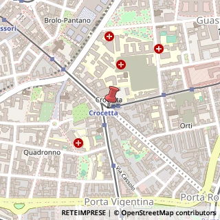 Mappa Corso di Porta Romana,  90, 20122 Milano, Milano (Lombardia)