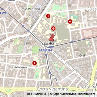 Mappa Via Alfonso Lamarmora, 3, 20122 Milano, Milano (Lombardia)