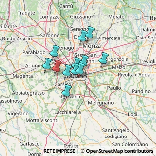 Mappa Corso di Porta Romana, 20122 Milano MI, Italia (8.9275)