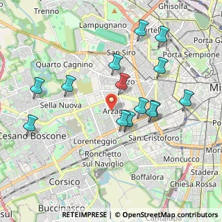 Mappa Via dei Benedettini, 20146 Milano MI, Italia (1.94429)