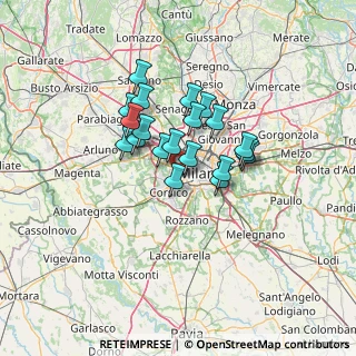 Mappa Via dei Benedettini, 20146 Milano MI, Italia (9.765)