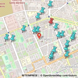 Mappa Via dei Benedettini, 20146 Milano MI, Italia (0.6415)