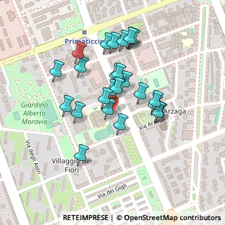 Mappa Via delle Orchidee, 20147 Milano MI, Italia (0.2)
