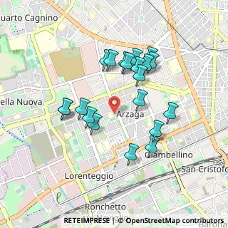 Mappa Via delle Orchidee, 20147 Milano MI, Italia (0.829)