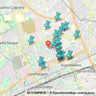 Mappa Via delle Orchidee, 20147 Milano MI, Italia (0.788)