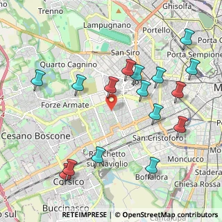 Mappa Via delle Orchidee, 20147 Milano MI, Italia (2.27688)