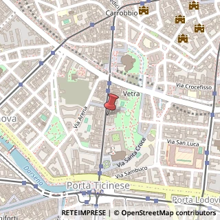 Mappa Corso di Porta Ticinese, 87, 20123 Milano, Milano (Lombardia)